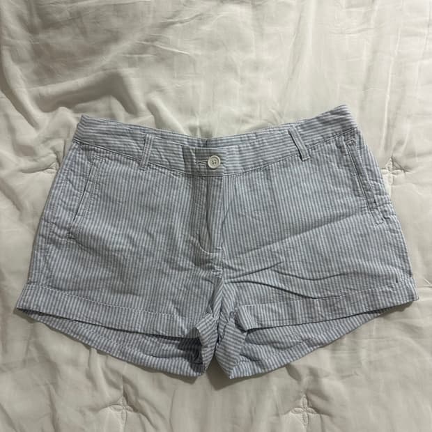 브랜디멜빌 로우라이즈 스트라이프숏츠