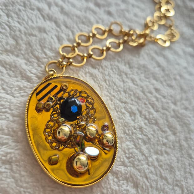 빈티지 스팀펑크 스타일 펜던트 목걸이