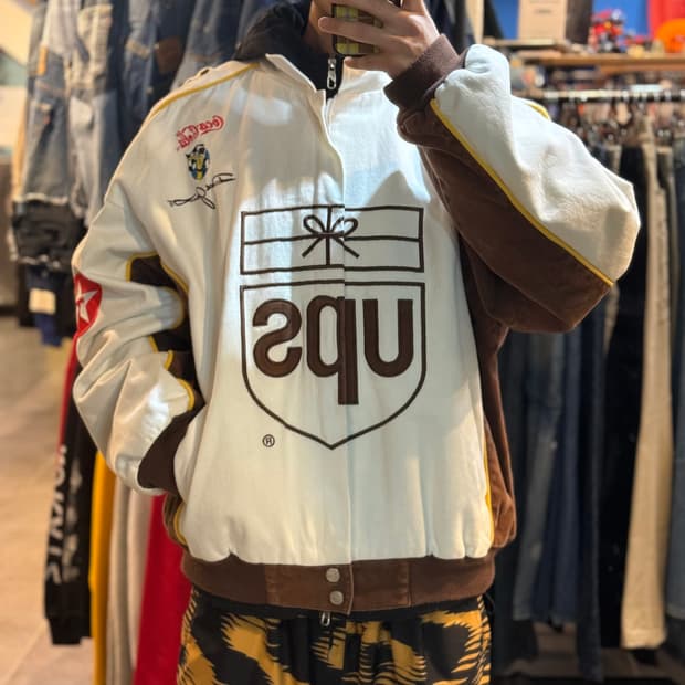 [NO.9] UPS 코튼 레이싱 자켓 