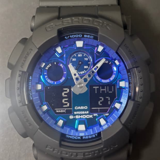 (미사용/새상품)CASIO 카시오 G-SHOCK GA-100FL-1AJF