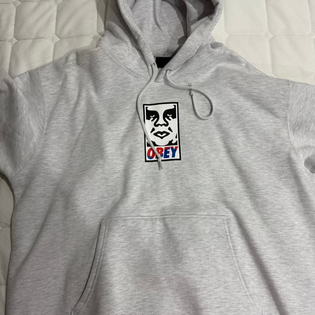 오베이 아이콘 빅페이스 korea후드티 XL
