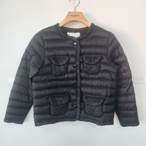 몽디자인 포켓 블랙 패딩