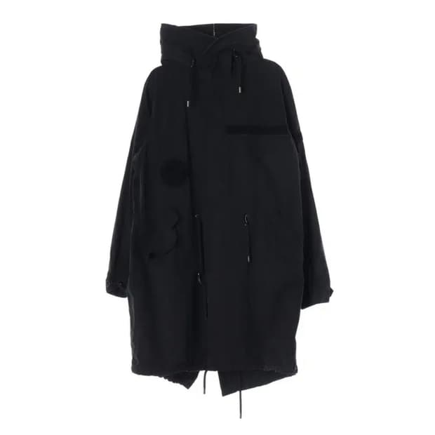 비이커 피쉬테일 야상 002 size 블랙