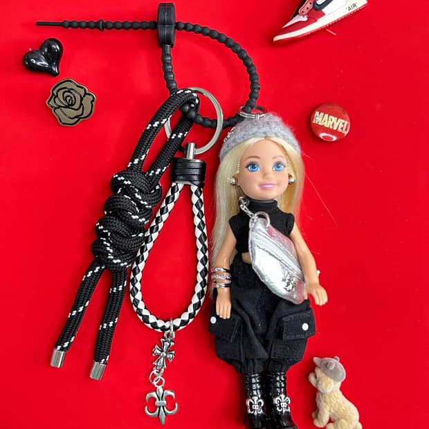 (12)바비키링 정품USA 마텔사 바비인형 커스텀키링