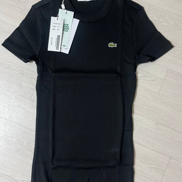라코스테 골지티셔츠