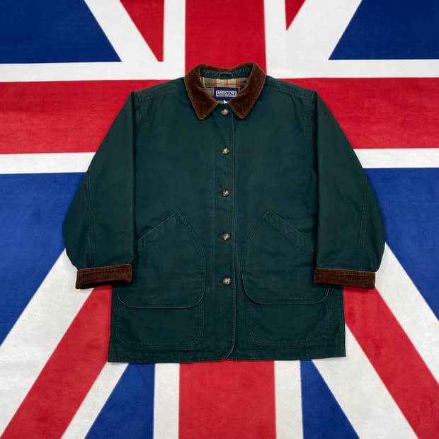 90s Lands’end 헌팅자켓 실측 95-100