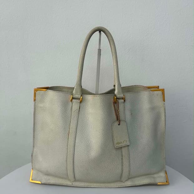 Fendi 펜디 셀러리아 가죽 빅 토트백 서류가방 숄더백