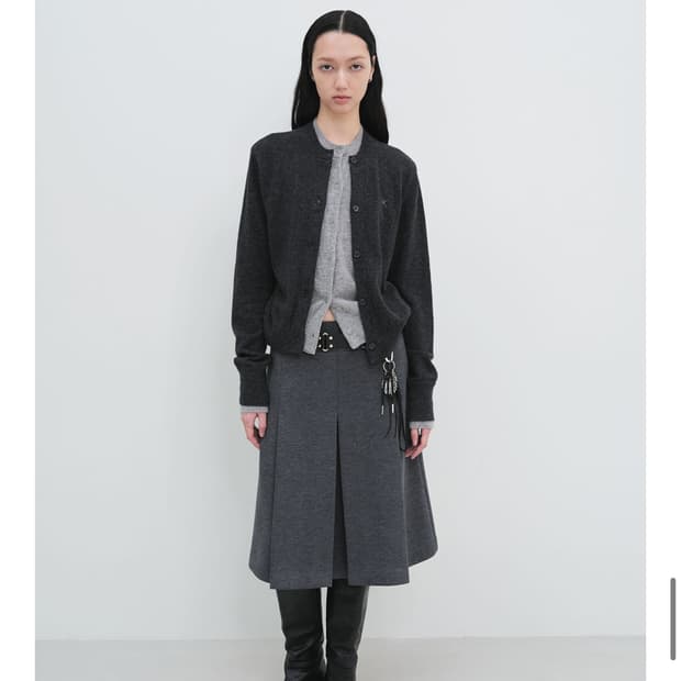 윤세 레이어 가디건