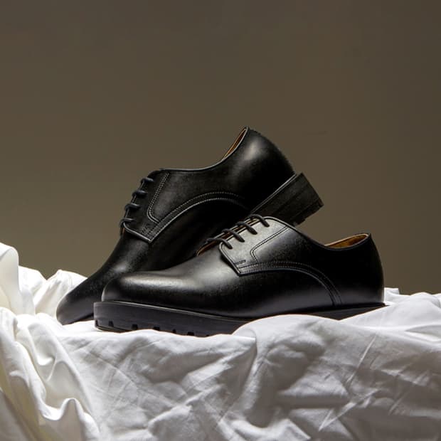 [260] 커스텀에이드 4.5cm 소가죽 코만도 더비 슈즈 구두 컴포트