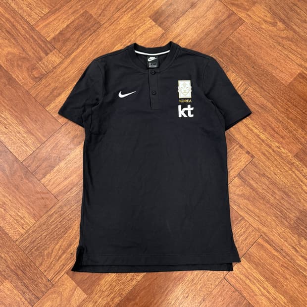 L 나이키 대한민국 축구대표팀 20-22 선수지급용 헨리넥 티셔츠