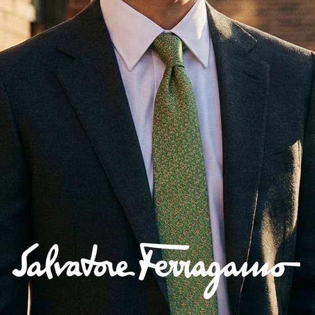 살바토레 페라가모 실크 용 모티브 넥타이 9.3cm A+등급 K1923