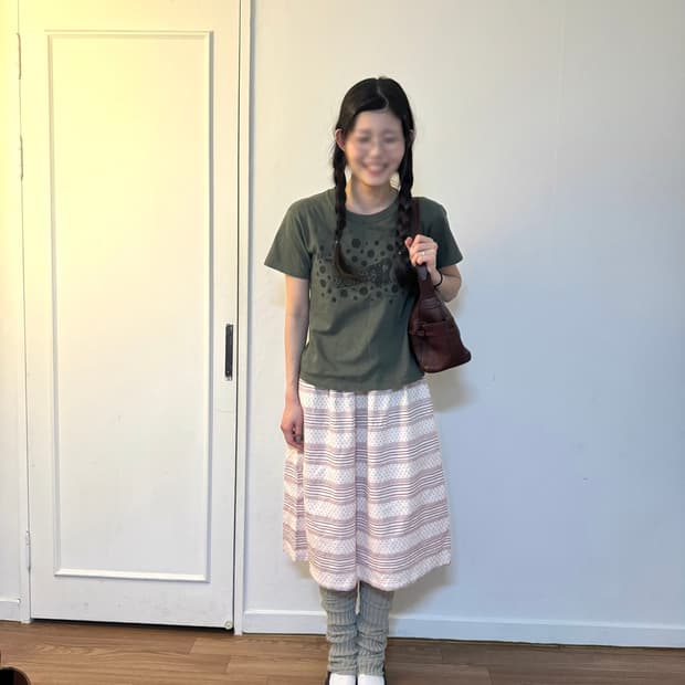 Vintage Dot Skirt
