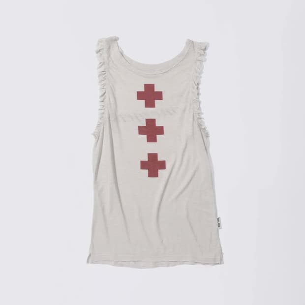스컬프터 Emergency Muscle Tank Top White