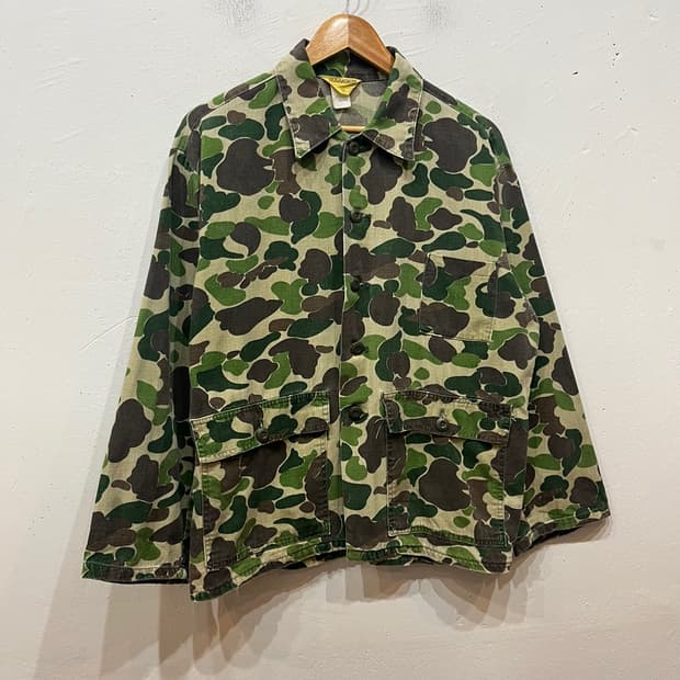 80년대 RANGER 레인저 덕 카모 헌팅 자켓