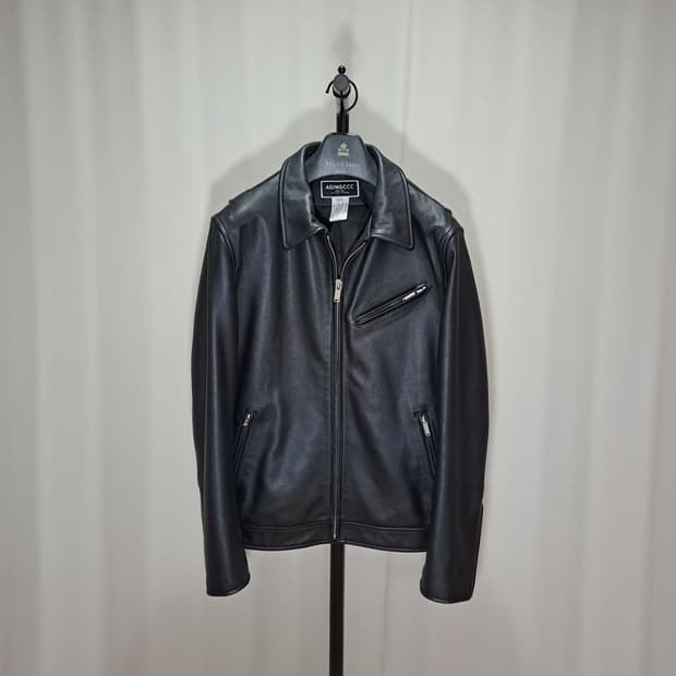 (택포) 에이징씨씨씨 램스킨 레더자켓 L B469