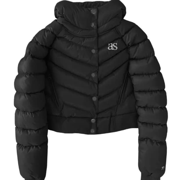 애즈온 숏 푸퍼 패딩