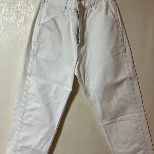 유니클로 u 화이트 팬츠