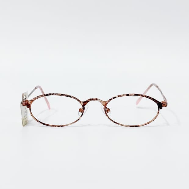 ESSENCE 브라운 크랙 메탈 데드스탁 빈티지안경