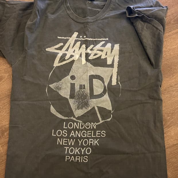 스투시 ID 매거진 티셔츠