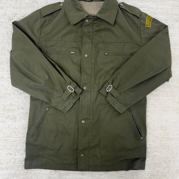 •Vintage Military 슬로바키아군 필드 자켓