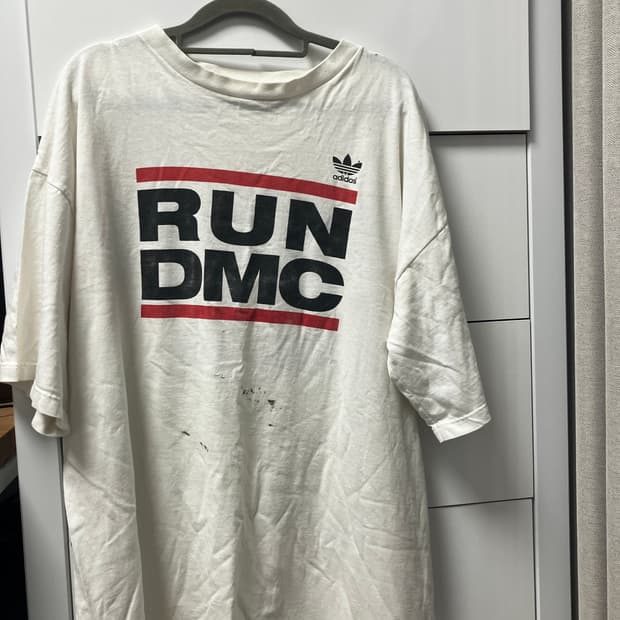 빈티지 RUN DMC 티 판매합니다