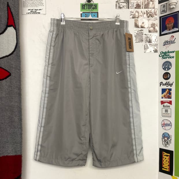 Y2K 나이키 나일론 버뮤다 쇼츠
