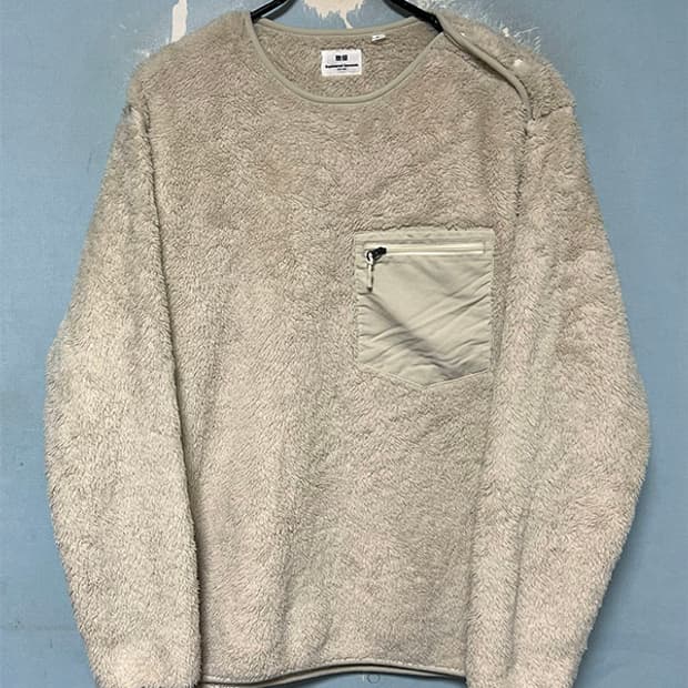 유니클로X엔지니어가먼츠 남자 풀오버 맨투맨 캐주얼 L 100 