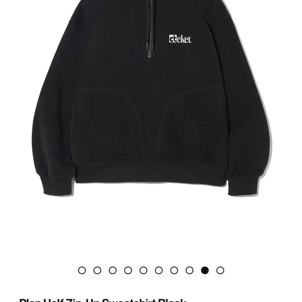 teket 테켓 아노락 맨투맨 새상품