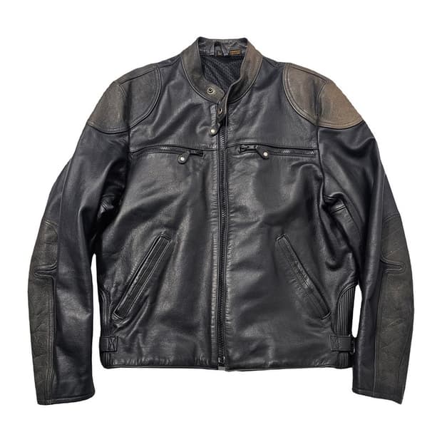 HORSE HIDE 말가죽 모터싸이클 자켓 L