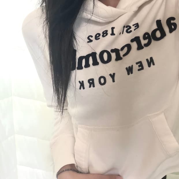 아베크롬비 슬림핏 후드티 S