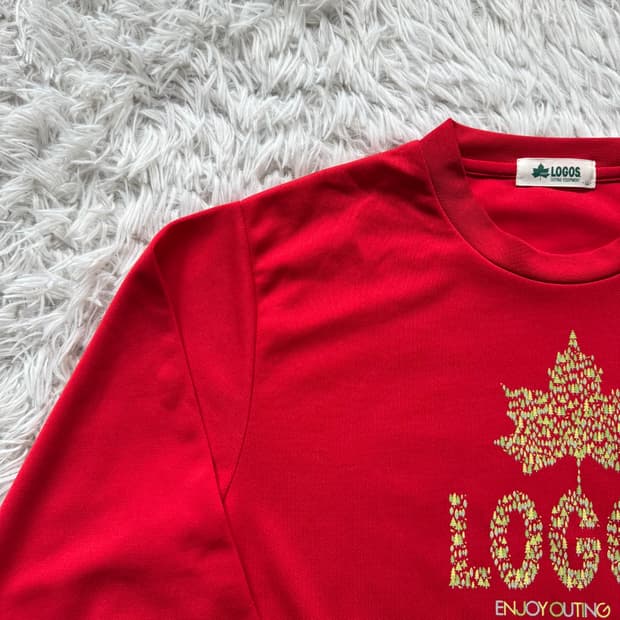 LOGOS 일본빈티지 기능성 긴팔 로고스 롱슬리브 로고스캠핑긴팔 XL46