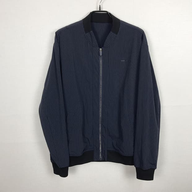 와이드앵글 스트라이프 블루종 자켓 남성95