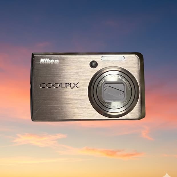 니콘 쿨픽스 S600 핑크 골드