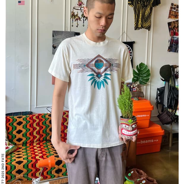 90s Hanes Native American Print T-Shirt
