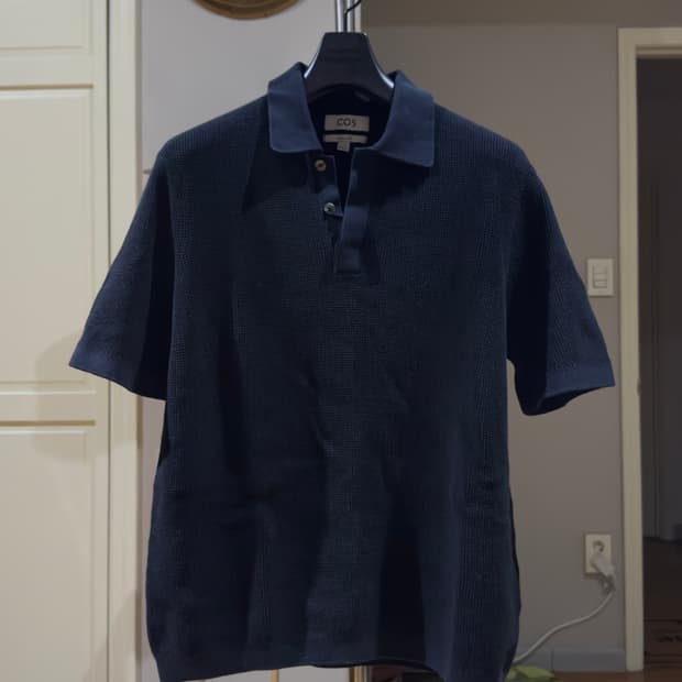 코스 COS 니트 폴로 셔츠