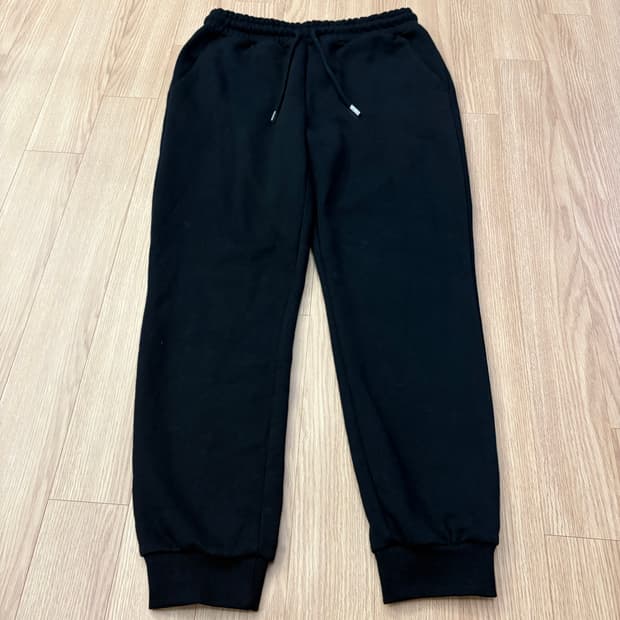 GUESS 여성 조거팬츠 L 블랙