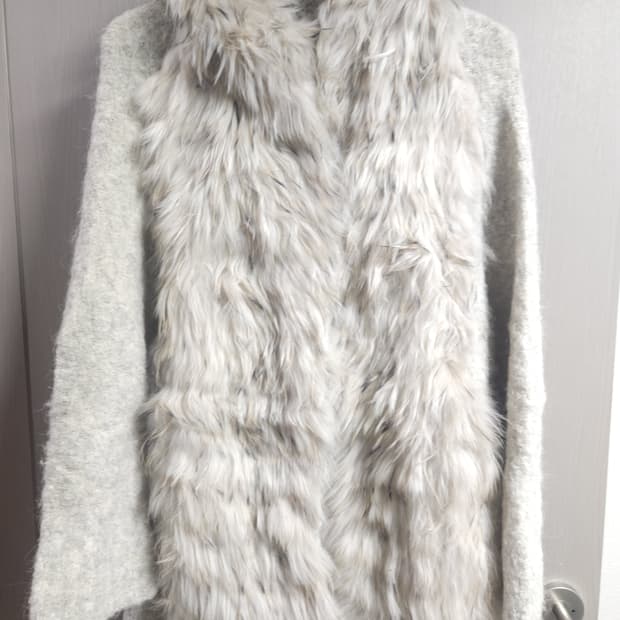 시슬리 니트 롱 가디건, M