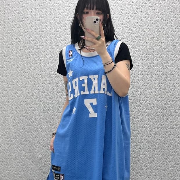 리복 NBA 레이커스 코비 농구 유니폼 나시 110 C11579