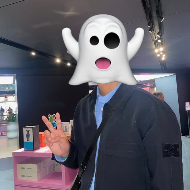 스톤아일랜드 고스트피스 오버셔츠 개버딘 도피오