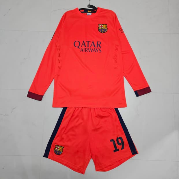전투용) 바르셀로나 14/15 홈 유니폼 상하의 세트