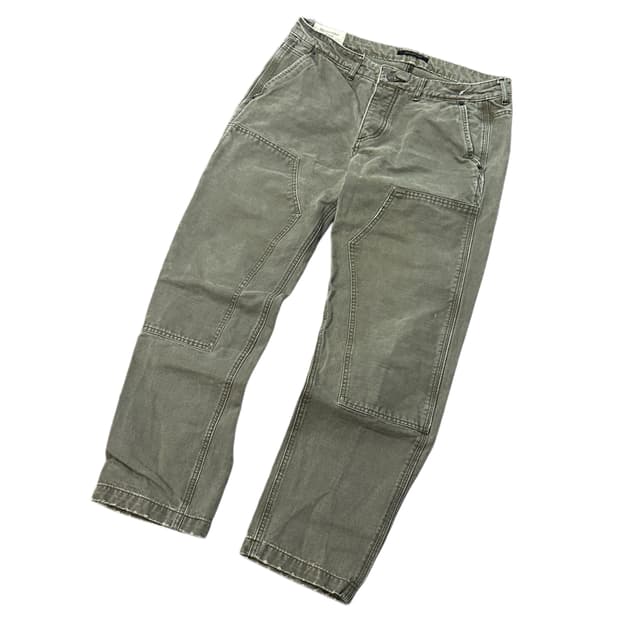 아베크롬비 더블니 팬츠 카키 (32)