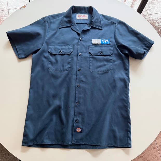 디키즈 Dickies 워크셔츠- 2001 에릭클렙튼 월드투어