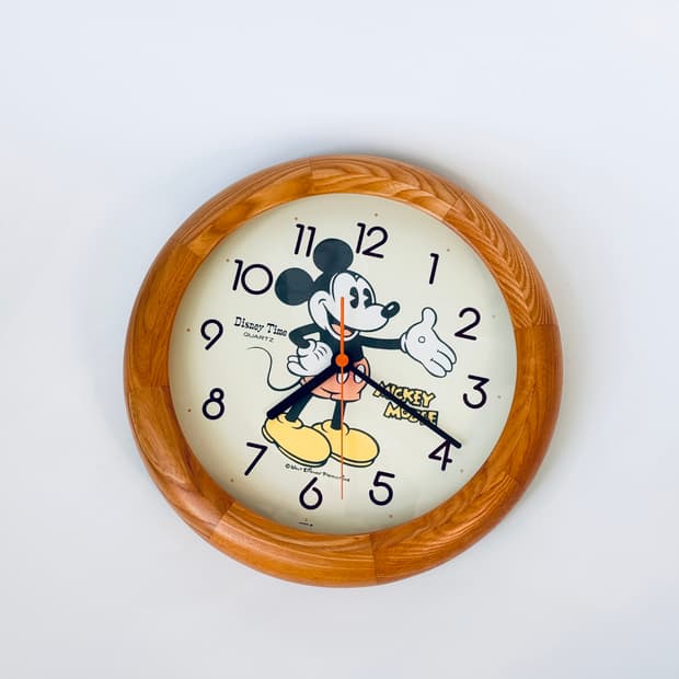 Vintage | 미키마우스 벽시계
