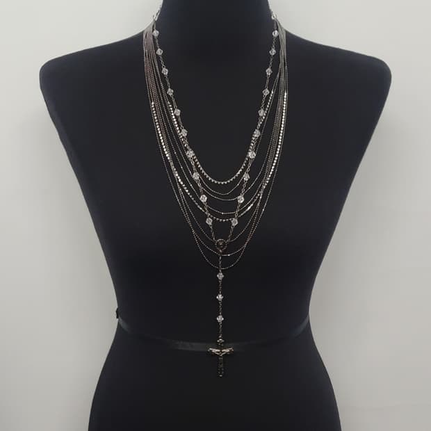 로자리오 necklace set