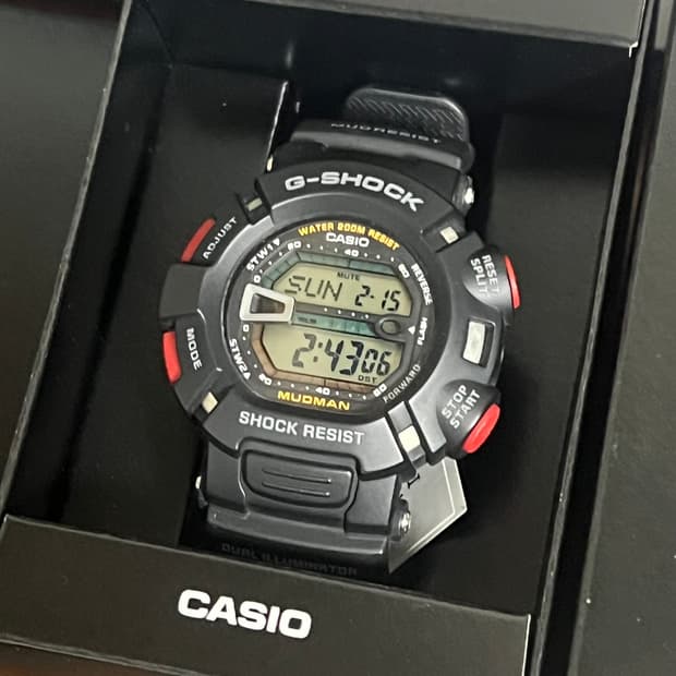 지샥 머드맨 g-9000 민트급