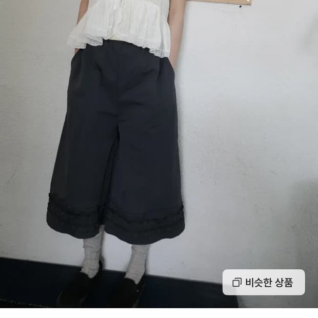콜하그 프릴 버뮤다 팬츠 차콜