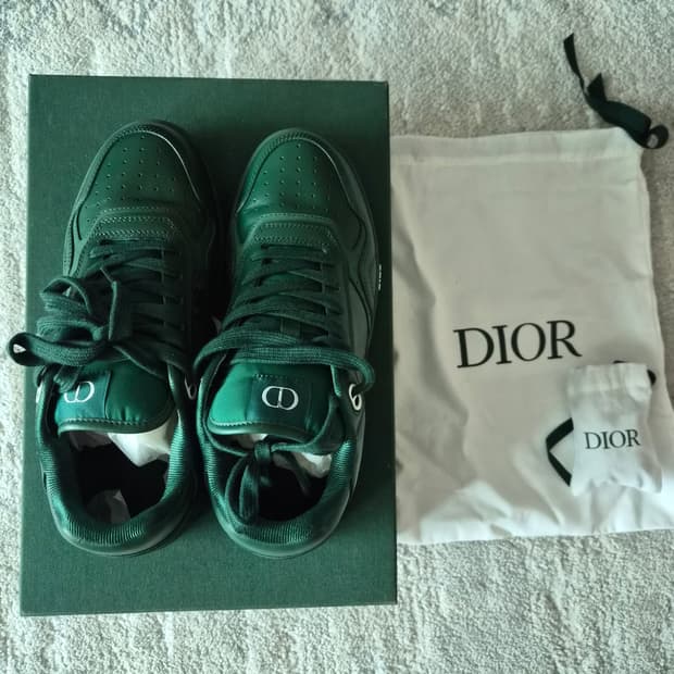 디올 b27 스니커즈 베이지 그린 42사이즈
