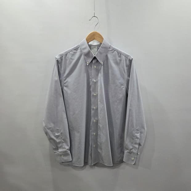 브룩스브라더스 버튼다운 스트라이프 셔츠 15.5