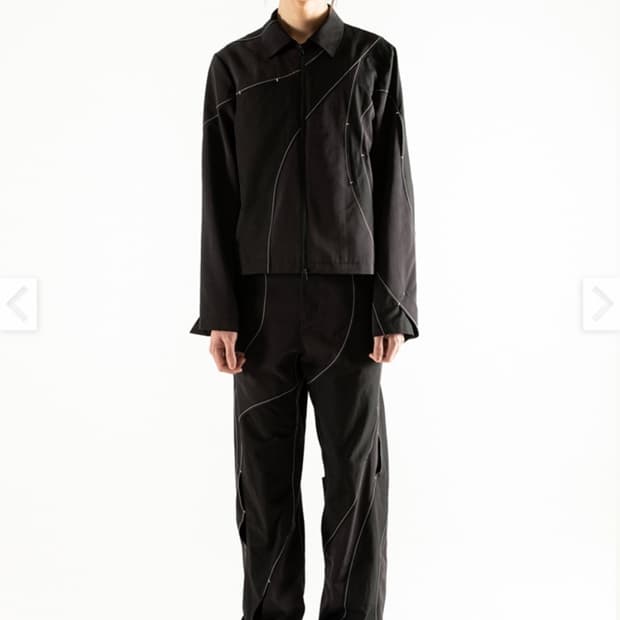 포스트아카이브팩션 파프 paf 4.0+ 자켓 센터 블랙 xl