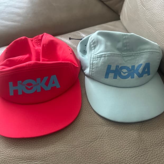 호카 러닝 모자 (레드, 민트) 